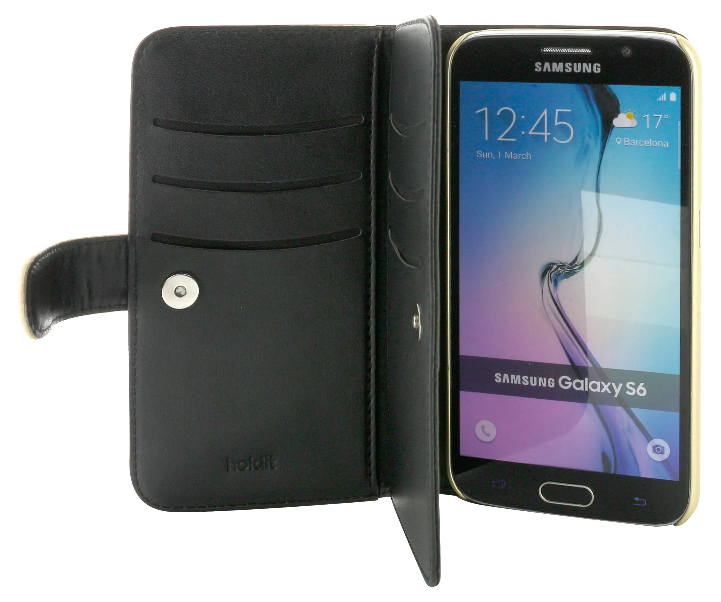 Holdit Wallet Case Extended II Laced Series for Galaxy S6 (6 Card Pockets)