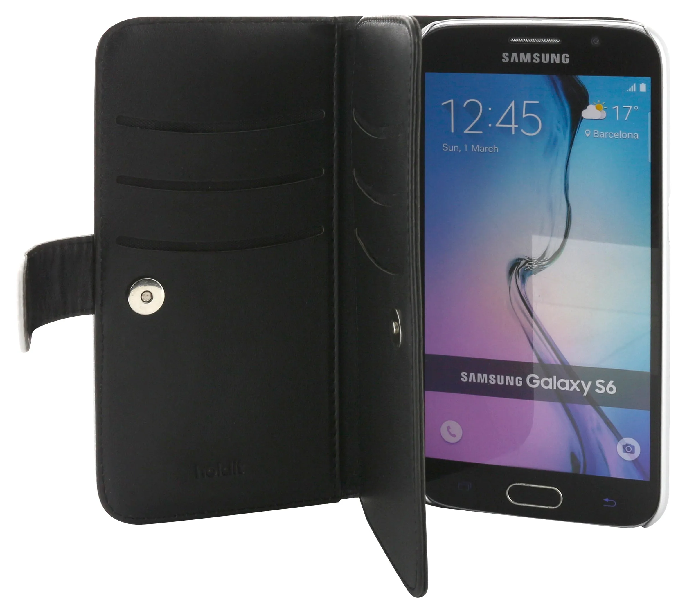 Holdit Wallet Case Extended II Laced Series for Galaxy S6 (6 Card Pockets)