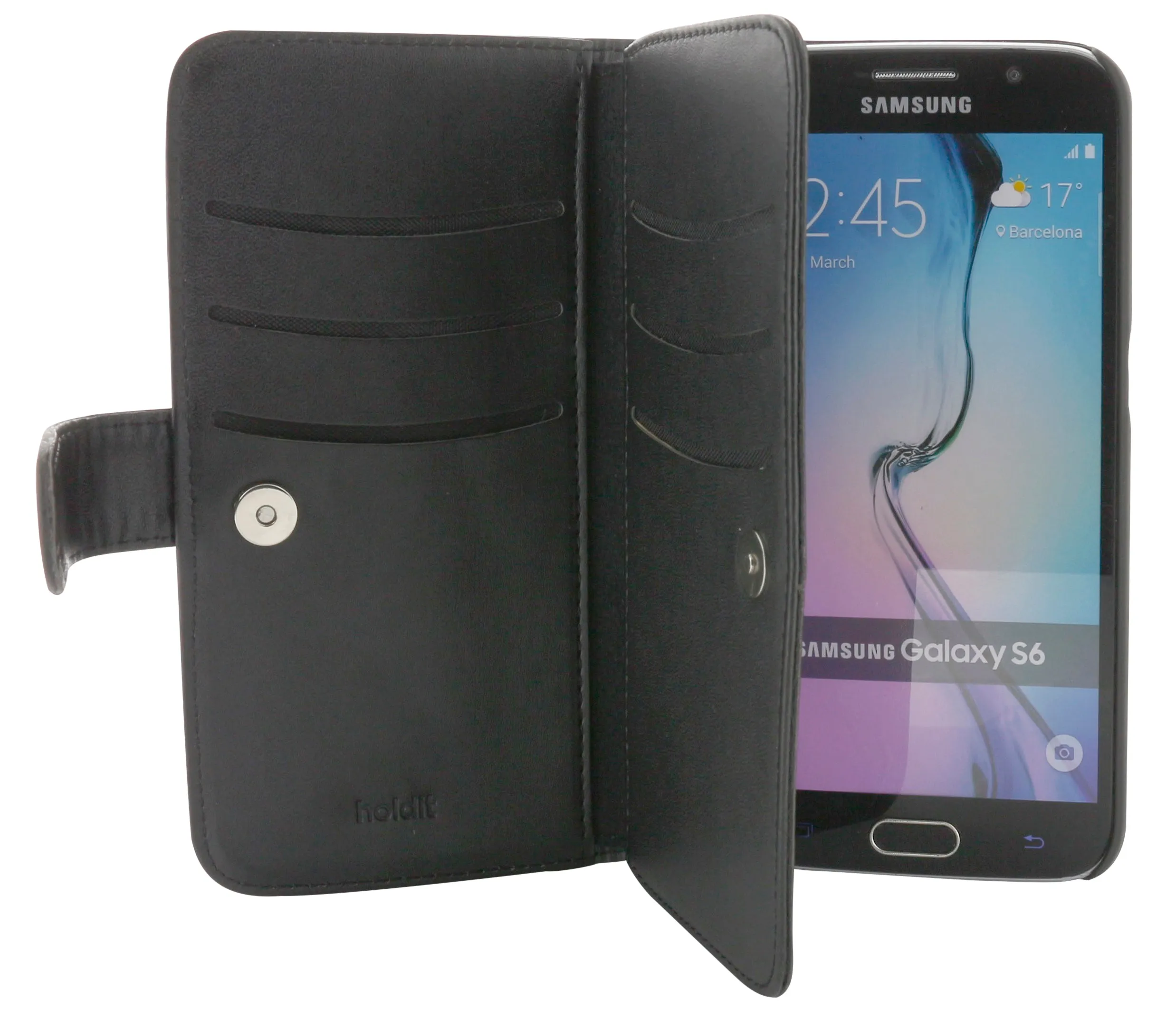 Holdit Wallet Case Extended II Laced Series for Galaxy S6 (6 Card Pockets)