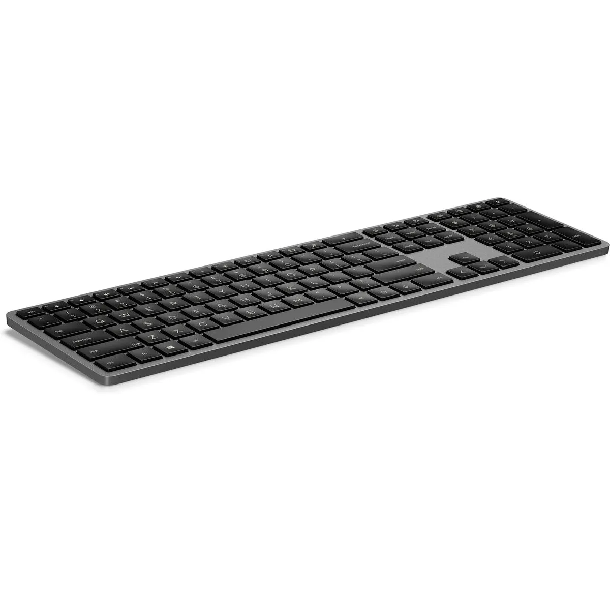 HP 975 Dual-Mode Wireless Keyboard, 2.40GHz, Bluetooth, USB-A, USB Type-C Cable - 3Z726UT#ABA