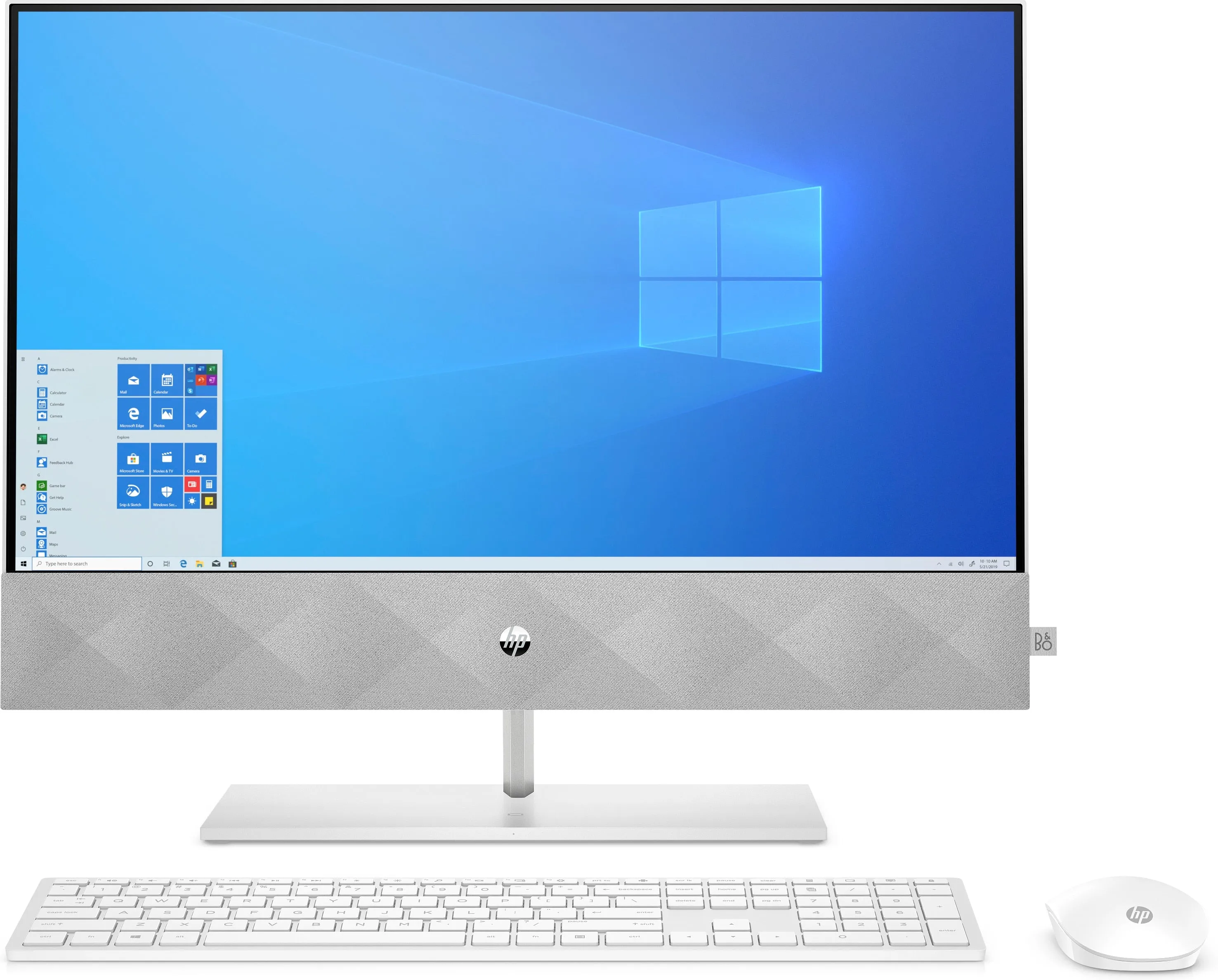 HP Pavilion 27-d0080 27" FHD All-in-One PC, Intel i7-10700T, 2.0GHz, 16GB RAM, 1TB SSD, W10H - 9ED27AA#ABA (Certified Refurbished)