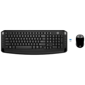 HP Wireless Keyboard & Mouse Combo 300 With USB Receiver