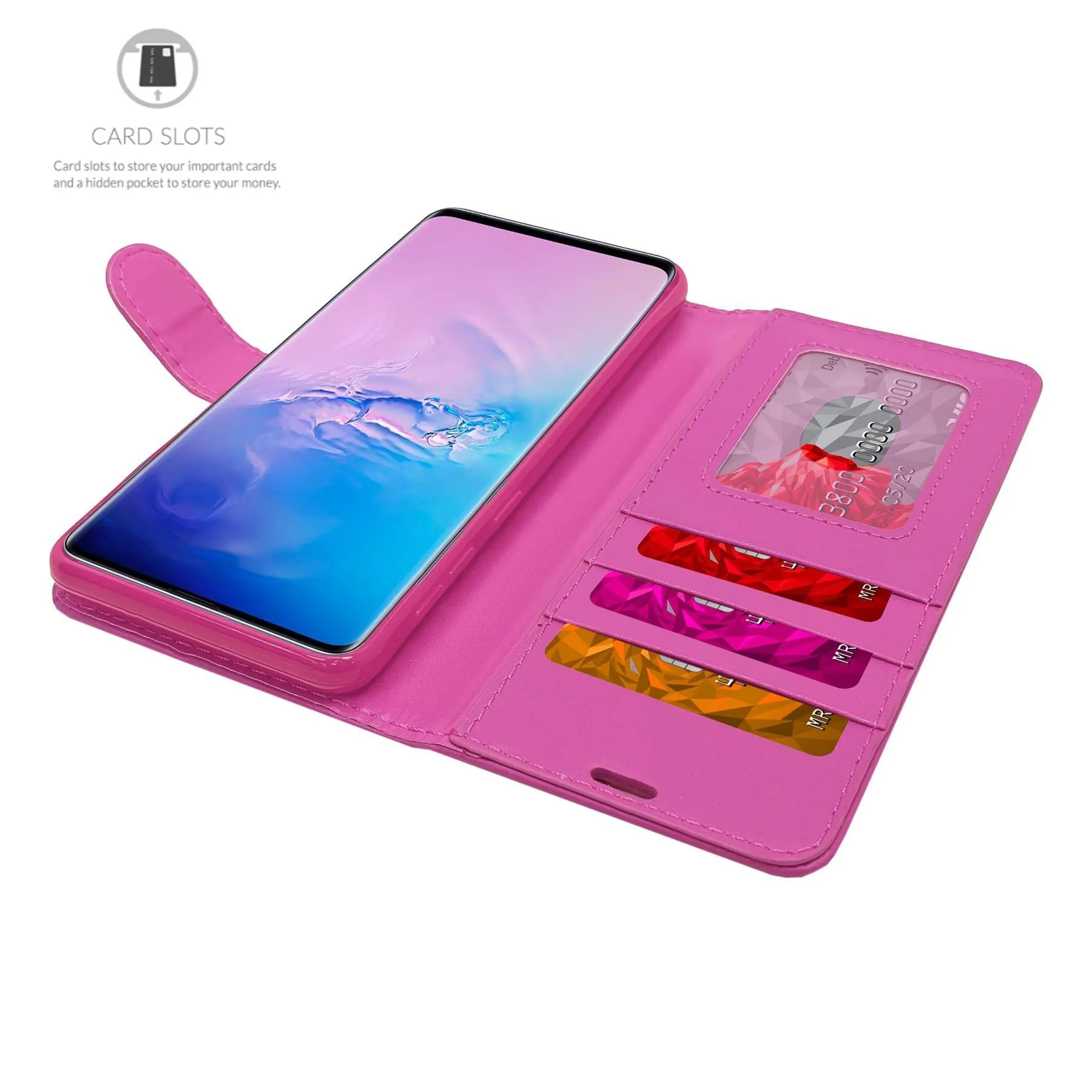 Huawei Mate 20 Pro Flip Folio Book Wallet Case