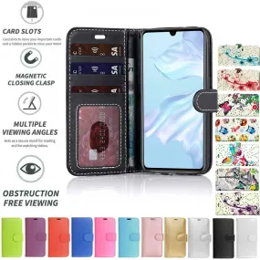 Huawei Mate 20 Pro Flip Folio Book Wallet Case