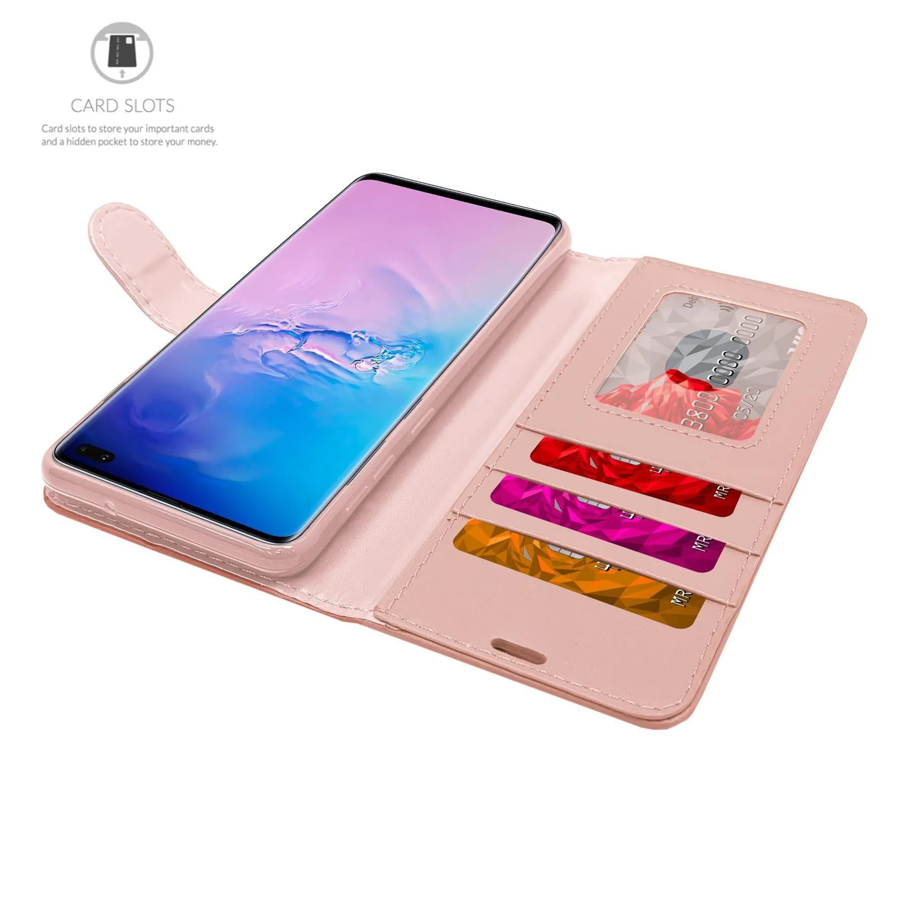 Huawei P Smaer 2021 Flip Folio Book Wallet Case