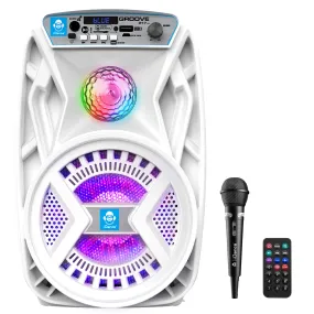 iDance Groove 217 Rechargeable Bluetooth Partybox with Disco Lighting   Karaoke ~ 200W