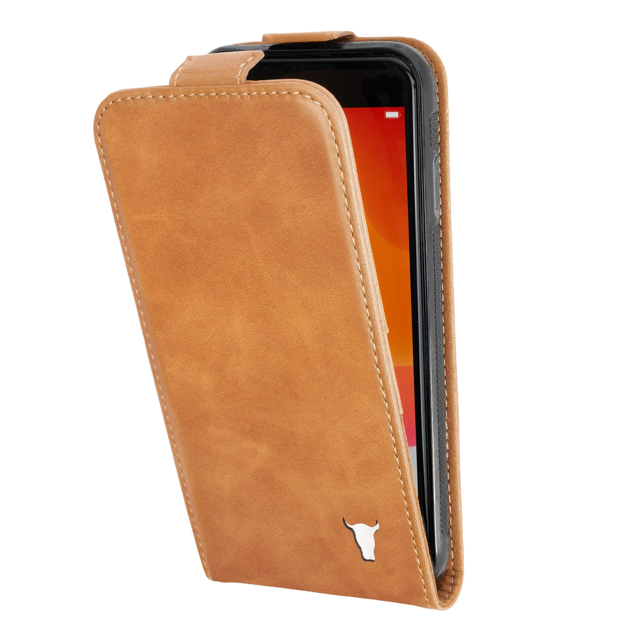 iPhone SE & iPhone 8/7 Leather Flip Case