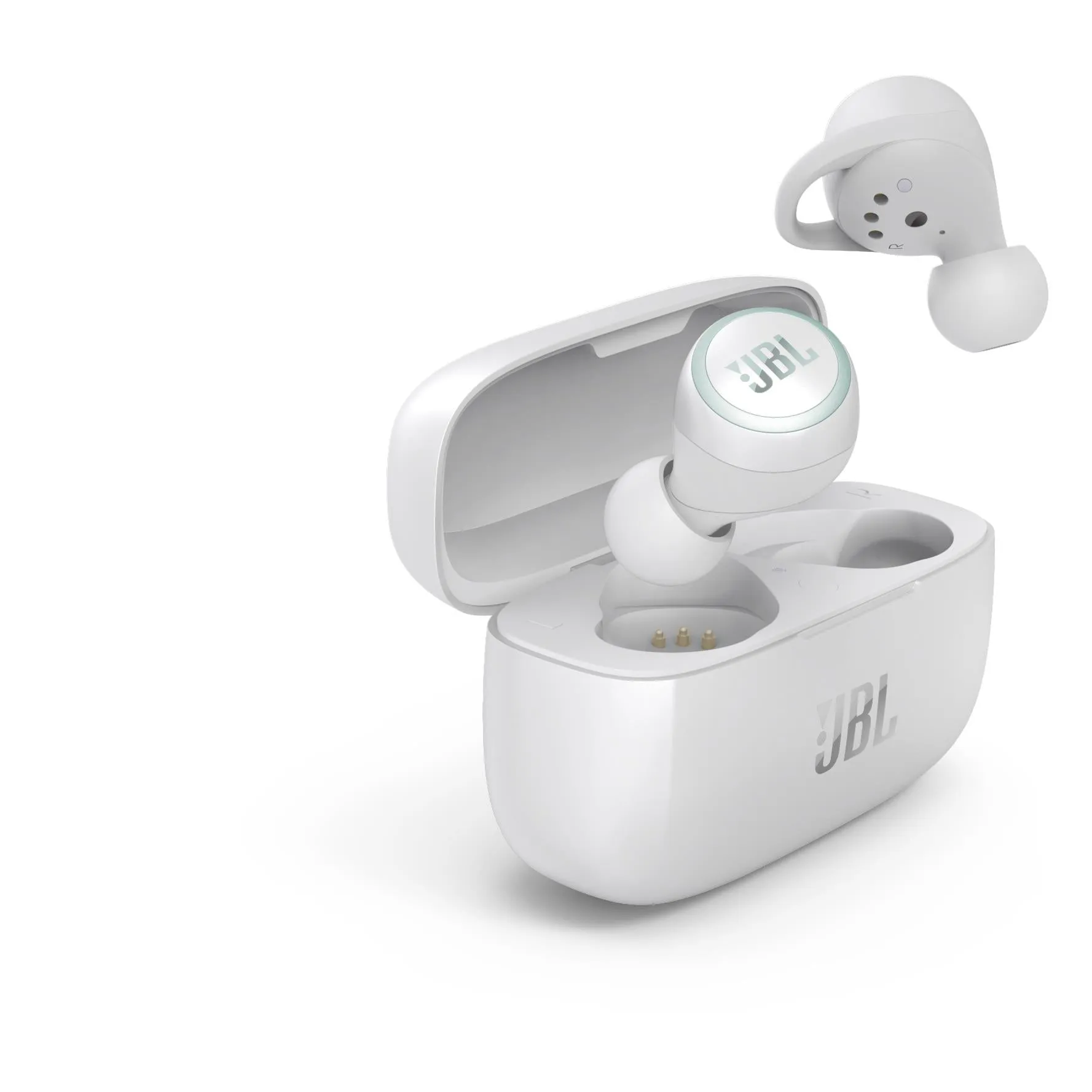 JBL Live 300 True Wireless In-Ear Headphones (White)