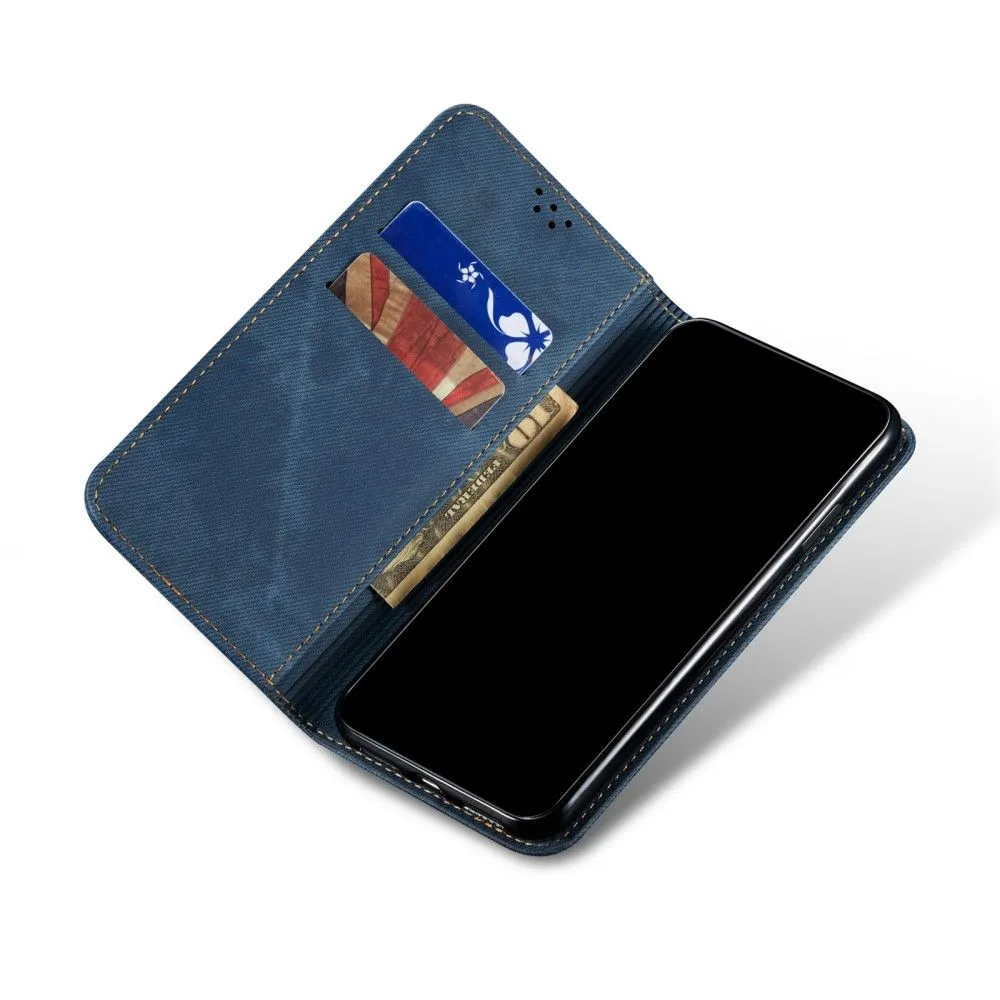 Jeans Google Pixel 6 Pro Flip case - Blue