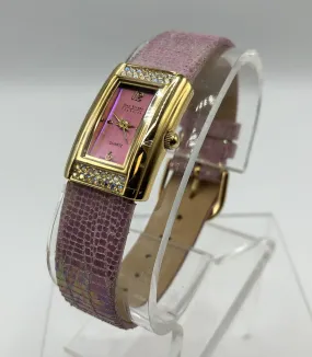 Joan Rivers Classics Pink Iridescent Fashion Wrist Watch /b