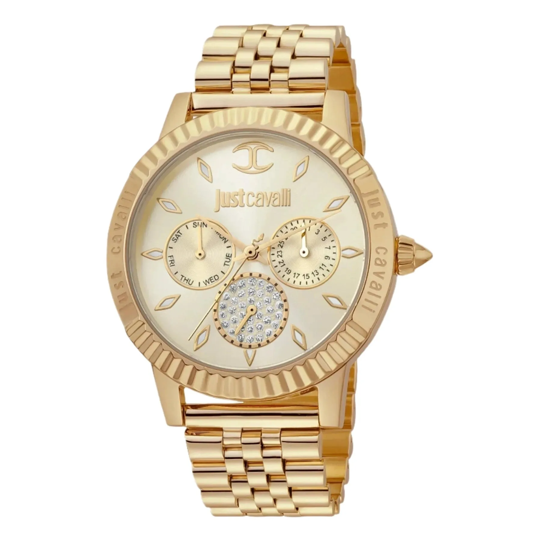 Just Cavalli Stainless Steel Multi-function Women's Watch JC1L172M0045