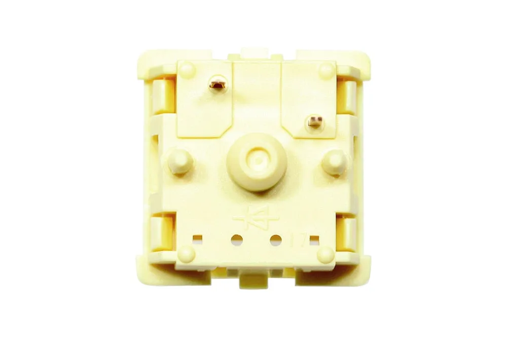 JWICK Molly Linear Switch Tactile 5pin SMD 62g mx switch for mechanical keyboard 60m Nylon P3 Long Spring Yellow White Lubed