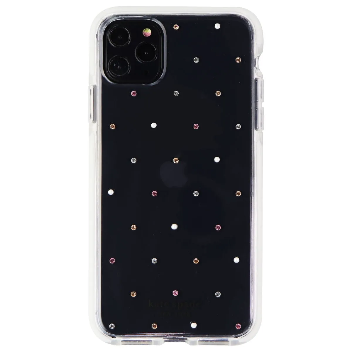 Kate Spade Defensive Hardshell Series Case for iPhone 11 Pro Max - Pin Dot Gems