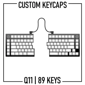 Keychron Q11 Keyboard Custom PBT Keycap set ( ANSI | 89 Keys )