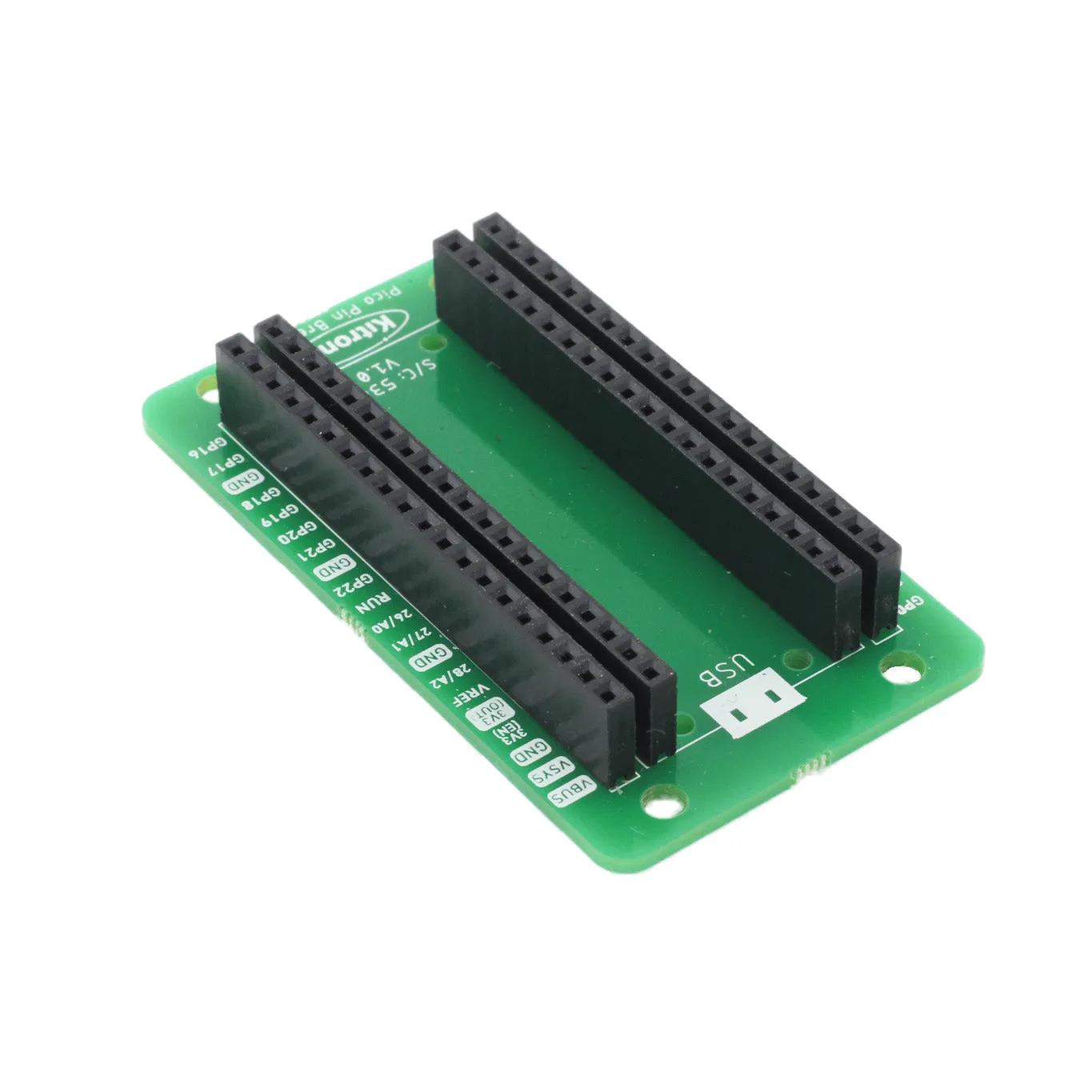 Kitronik Pin Breakout for the Raspberry Pi Pico