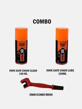 Kwik Safe Chain Lube   Chain Cleaner   Chain Cleaner Brush Combo