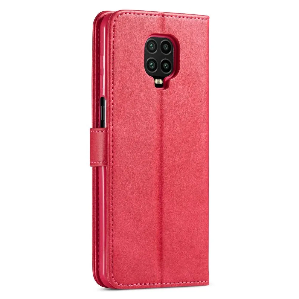 LC.IMEEKE Xiaomi Redmi Note 10 Lite Flip Case - Rose