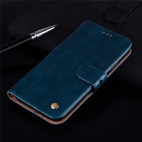 Leather Flip Case for Huawei Smartphones