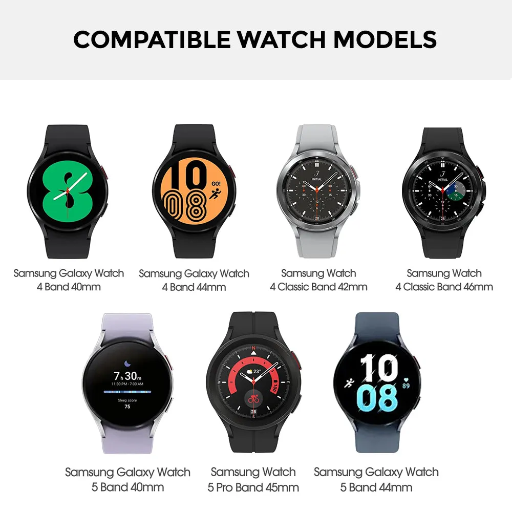 Leather Magnetic Loop Strap | Samsung Galaxy Watch 5 40mm 44mm/Galaxy Pro 5 45mm/Galaxy Watch 4 40mm 44mm | Peocock Green