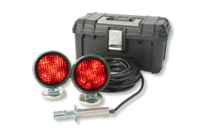 LED Heavy Duty Magnetic Tow Lights with Carrying Case