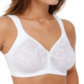 Lunaire LU13214 Versailles Wireless Bra - White & Blush