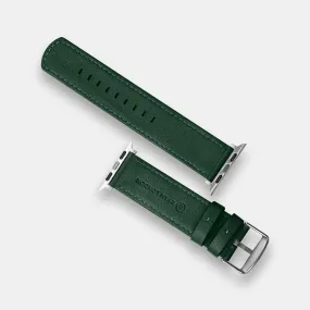 Luxury Nappa Leather Apple Watch Band Straps – Avocado Green