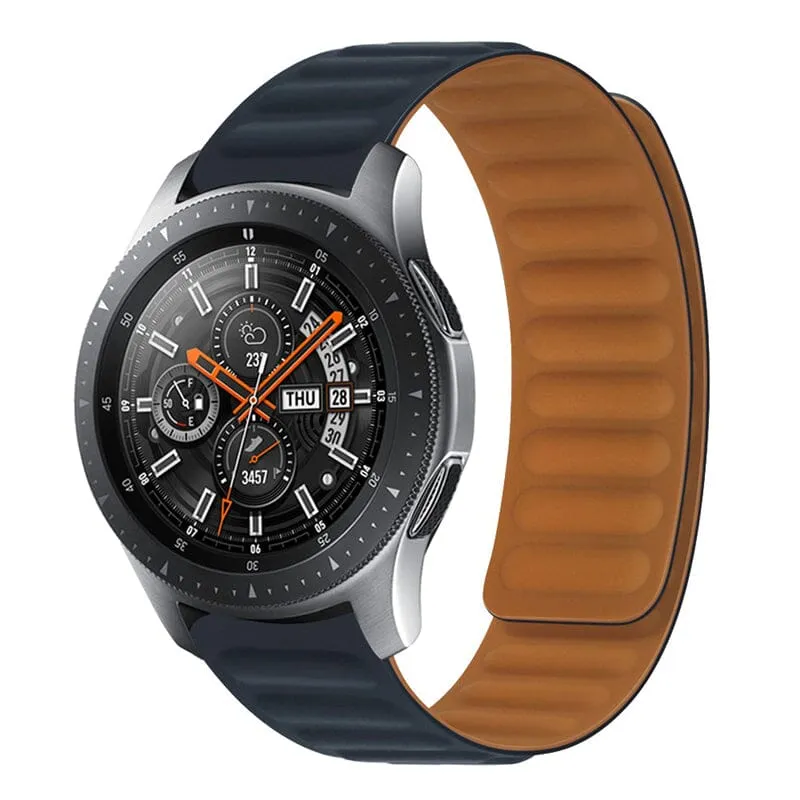 Magnetic Silicone Watch Straps Compatible with the Xiaomi Mi Watch Smartwatch