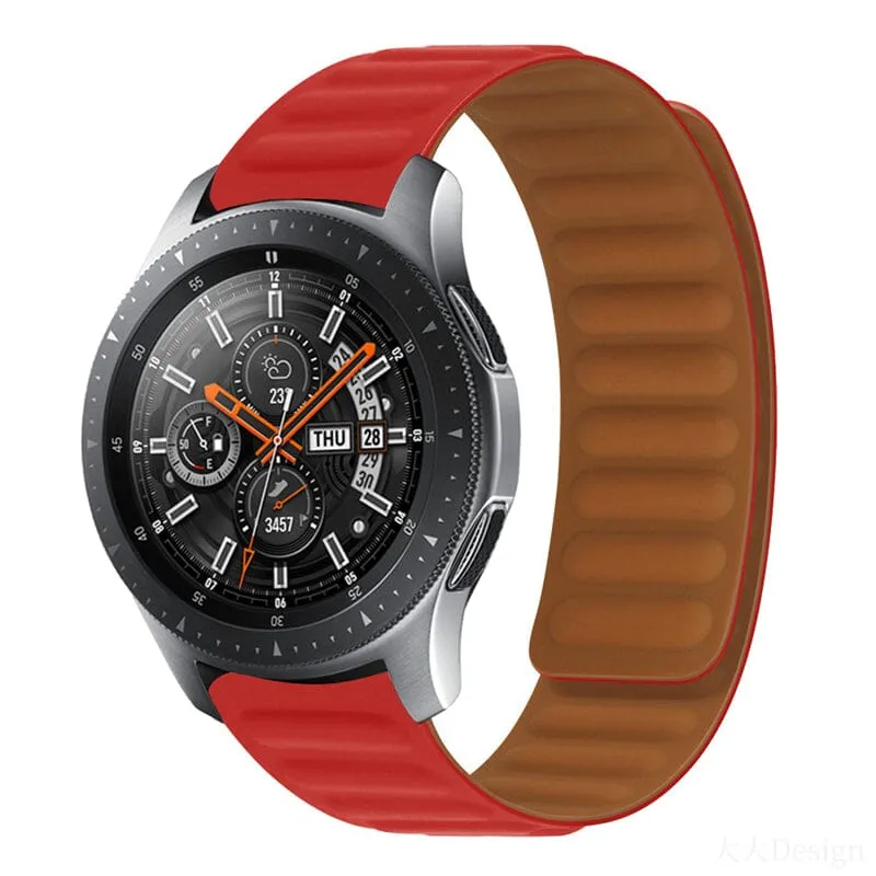 Magnetic Silicone Watch Straps Compatible with the Xiaomi Mi Watch Smartwatch