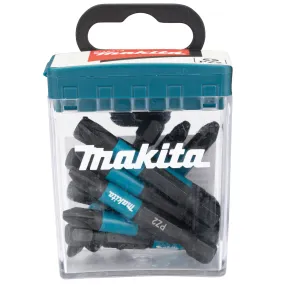 Makita E-12413 PZ2 50mm Impact Black Screw Bit Set of 10 piece