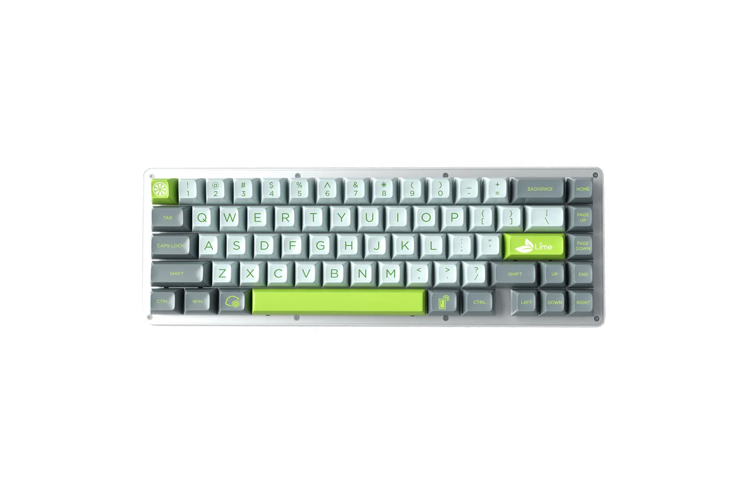 Maxkey Lime Keycap Set