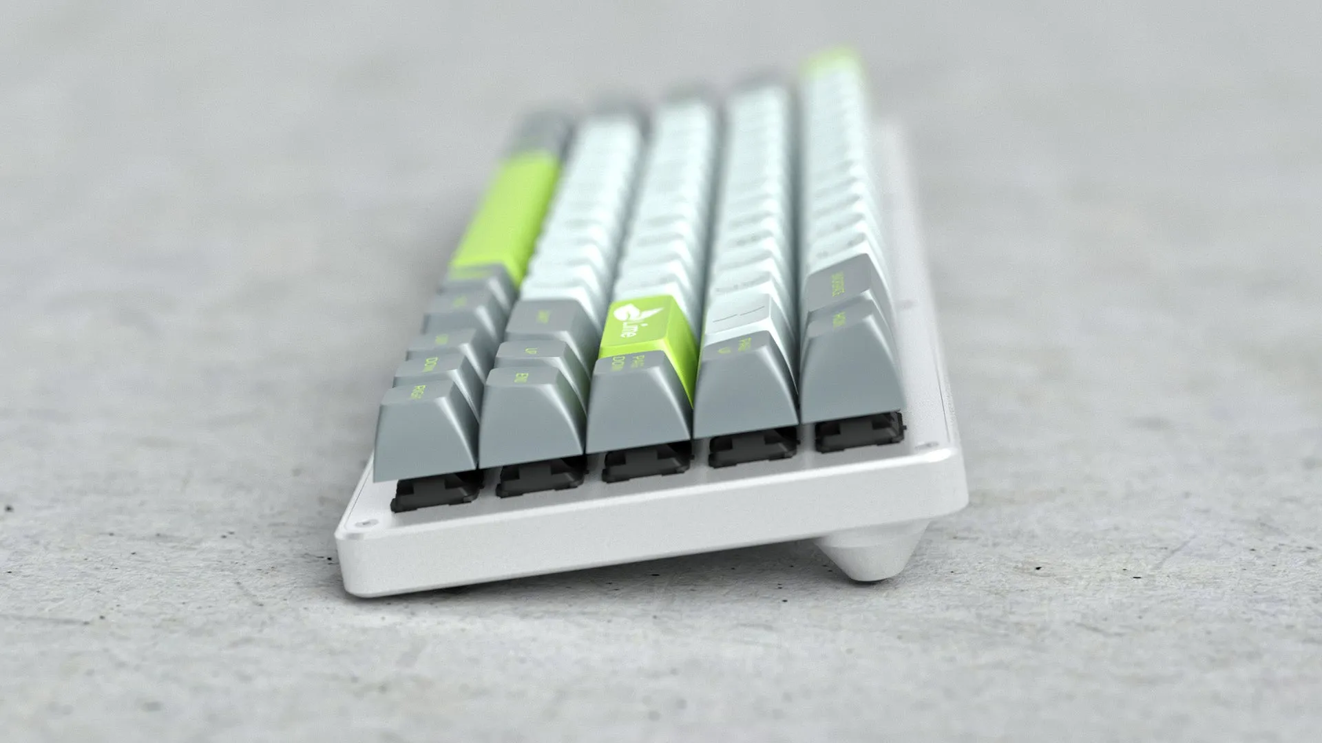 Maxkey Lime Keycap Set