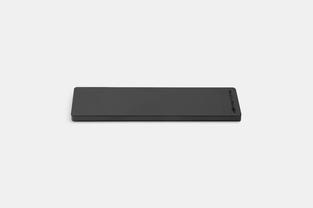 mstone Black Crystal Wrist Rest Made from K5 glass Rubber feet for mechanical keyboards gh60 xd60 xd64 80% 87 100% 104 xd84