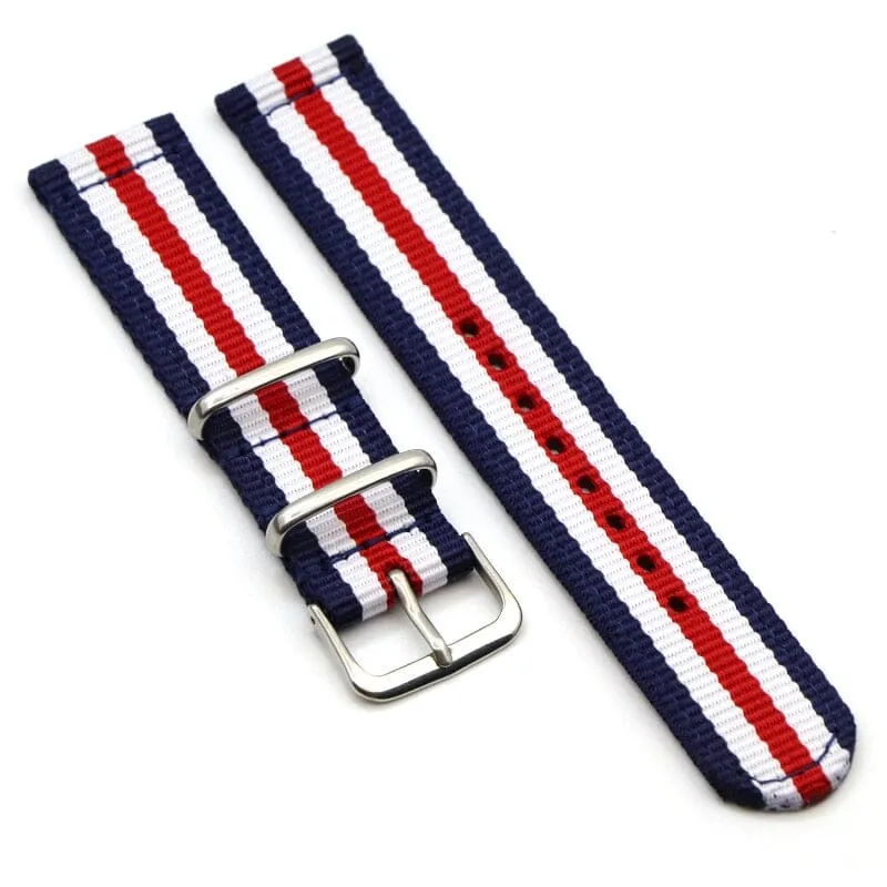 Nato Nylon Watch Straps Compatible with the Quicksilver 20mm Range