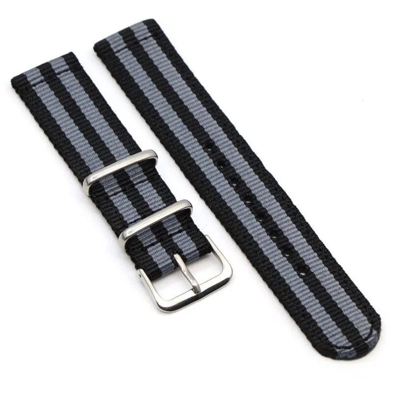 Nato Nylon Watch Straps Compatible with the Quicksilver 20mm Range