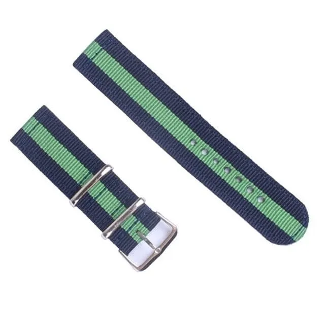 Nato Nylon Watch Straps Compatible with the Quicksilver 20mm Range