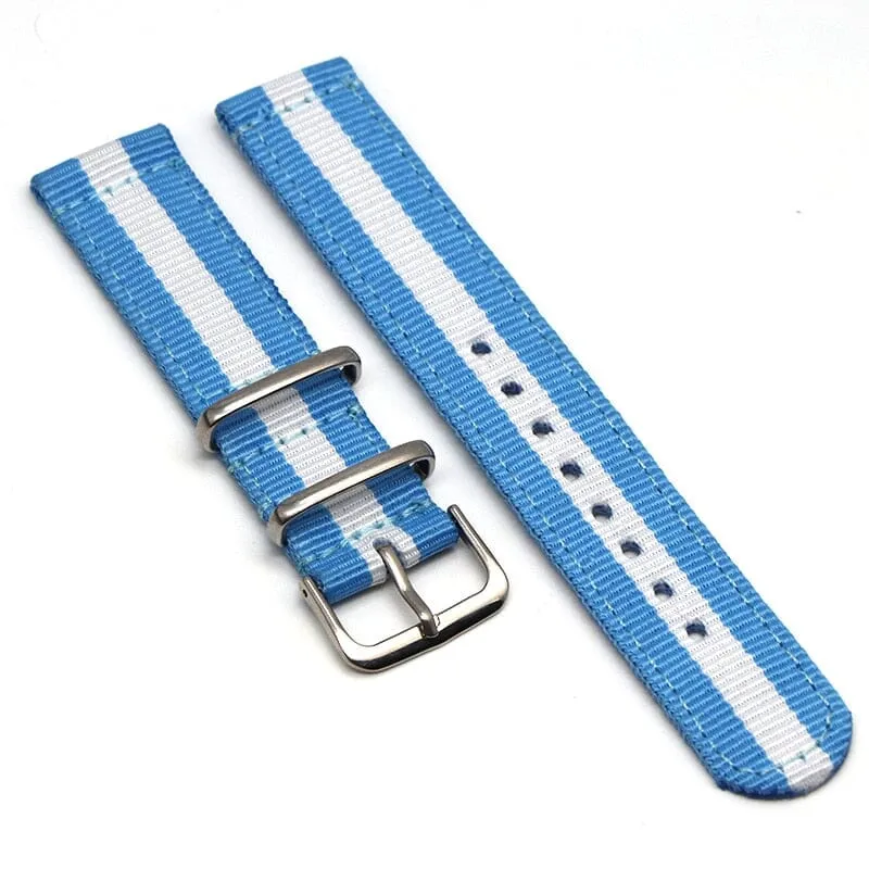 Nato Nylon Watch Straps Compatible with the Quicksilver 20mm Range