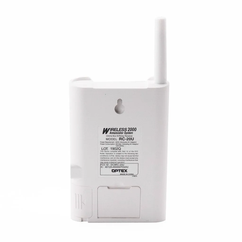 Optex RCTD20U Wireless 2000 Entry Alert Kit