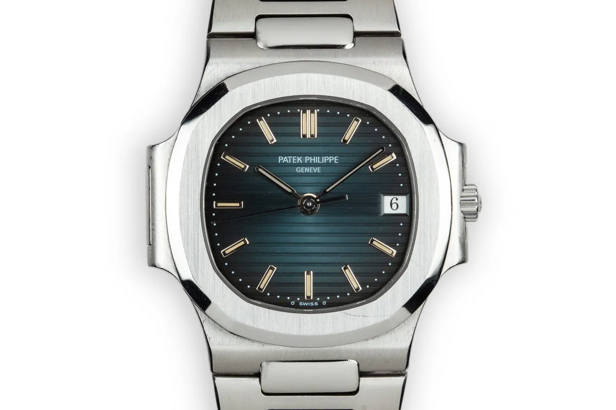 Patek Philippe Nautilus 3800 /1A with Blue Sigma Dial