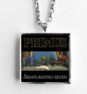 Primus - The Desaturating Seven - Album Cover Art Pendant Necklace