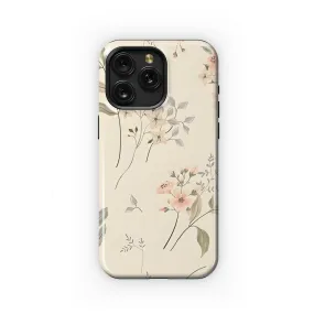 Romantic Vintage Floral Pattern Phone Case iPhone Samsung Cover Pixel 2311