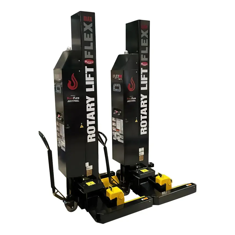 Rotary 14K Flex MAX Wireless Remote Control Mobile Column Lift System - MCHM14