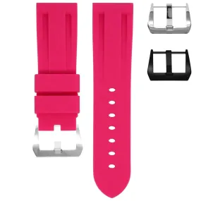 RUBBER STRAP FOR BREITLING BENTLEY MOTORS T - SOUTH BEACH PINK