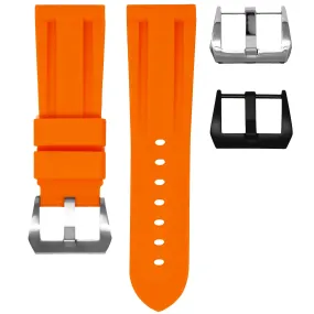 RUBBER STRAP FOR BREITLING BENTLEY MOTORS T - TANGERINE R