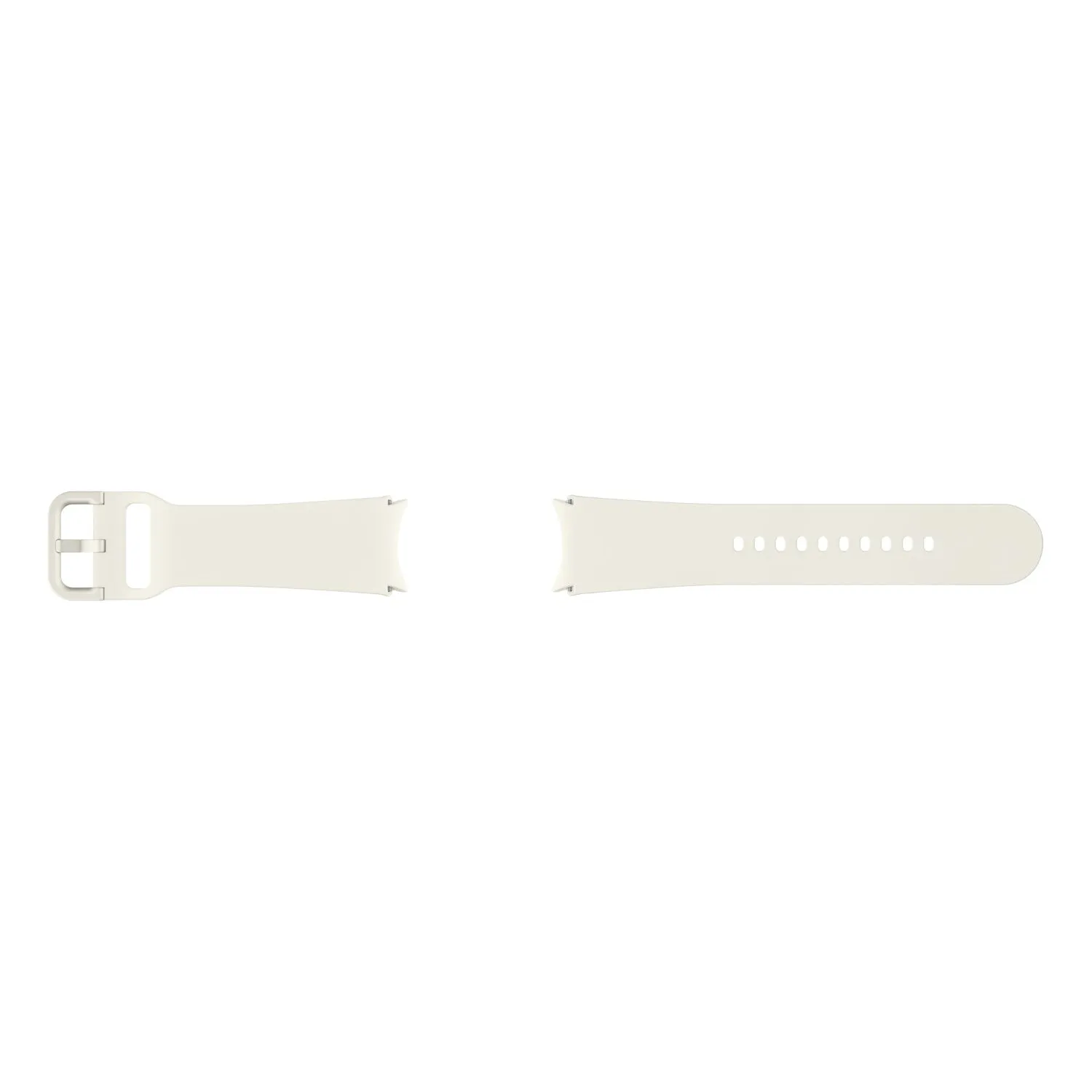 Samsung Galaxy Sport Band Watch Strap (S/M) - Samsung Galaxy Watch6/Watch5/Watch4 - Cream