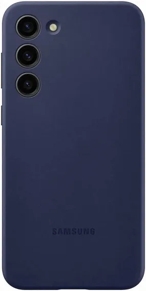 Samsung Silicone Case For Galaxy S23 Plus Navy-B0BM4ZTY9S