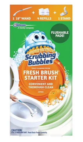 Scrubbing Bubbles Fresh Brush 00079 Toilet Cleaning System :EA: QUANTITY: 1