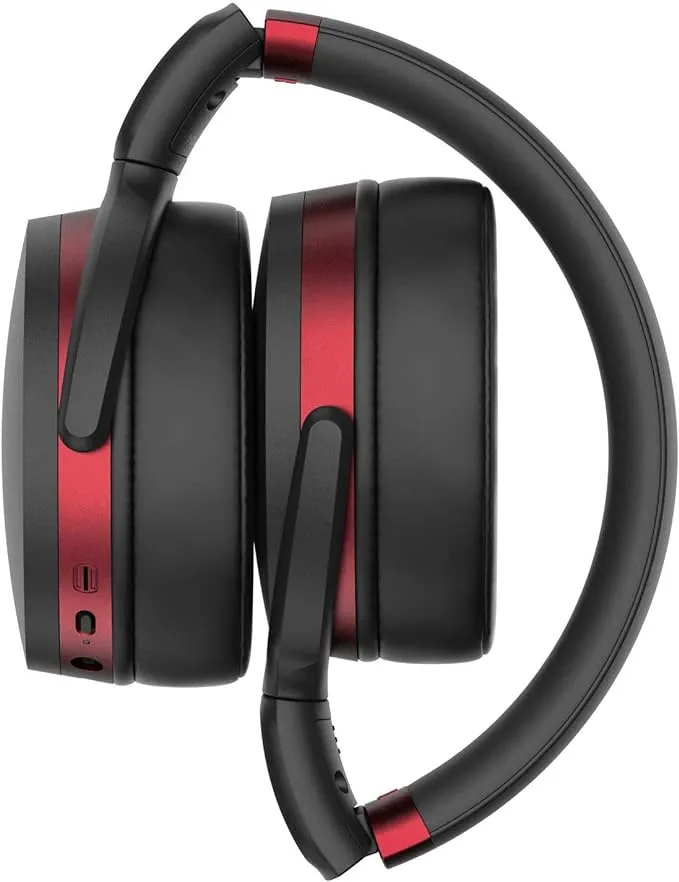 Sennheiser HD 458BT Noise Cancelling Bluetooth Headphones, Low Latency, AAC, aptX-LL, Bluetooth 5.0, Voice Assistant, Smart Control App