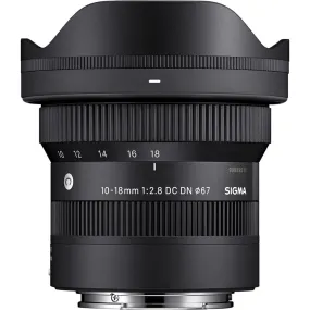 Sigma 10-18mm f/2.8 DC DN Contemporary Lens | E-Mount