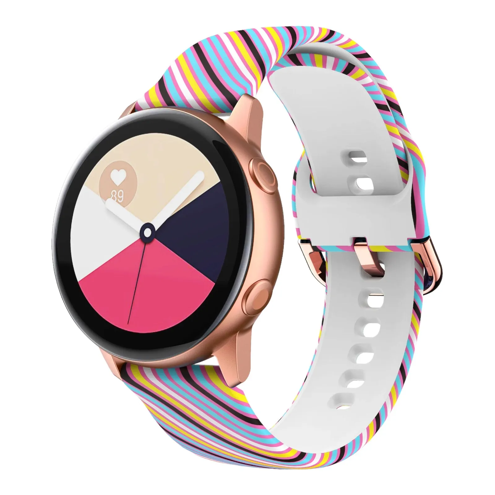 Silicone Pattern Watch Straps compatible with the Huawei Watch 2 Pro