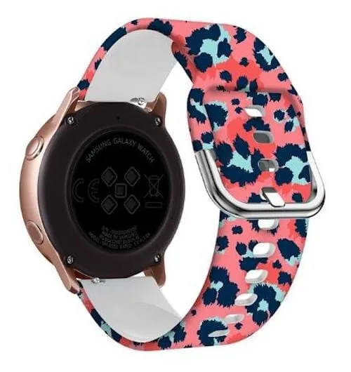 Silicone Pattern Watch Straps compatible with the Huawei Watch 2 Pro